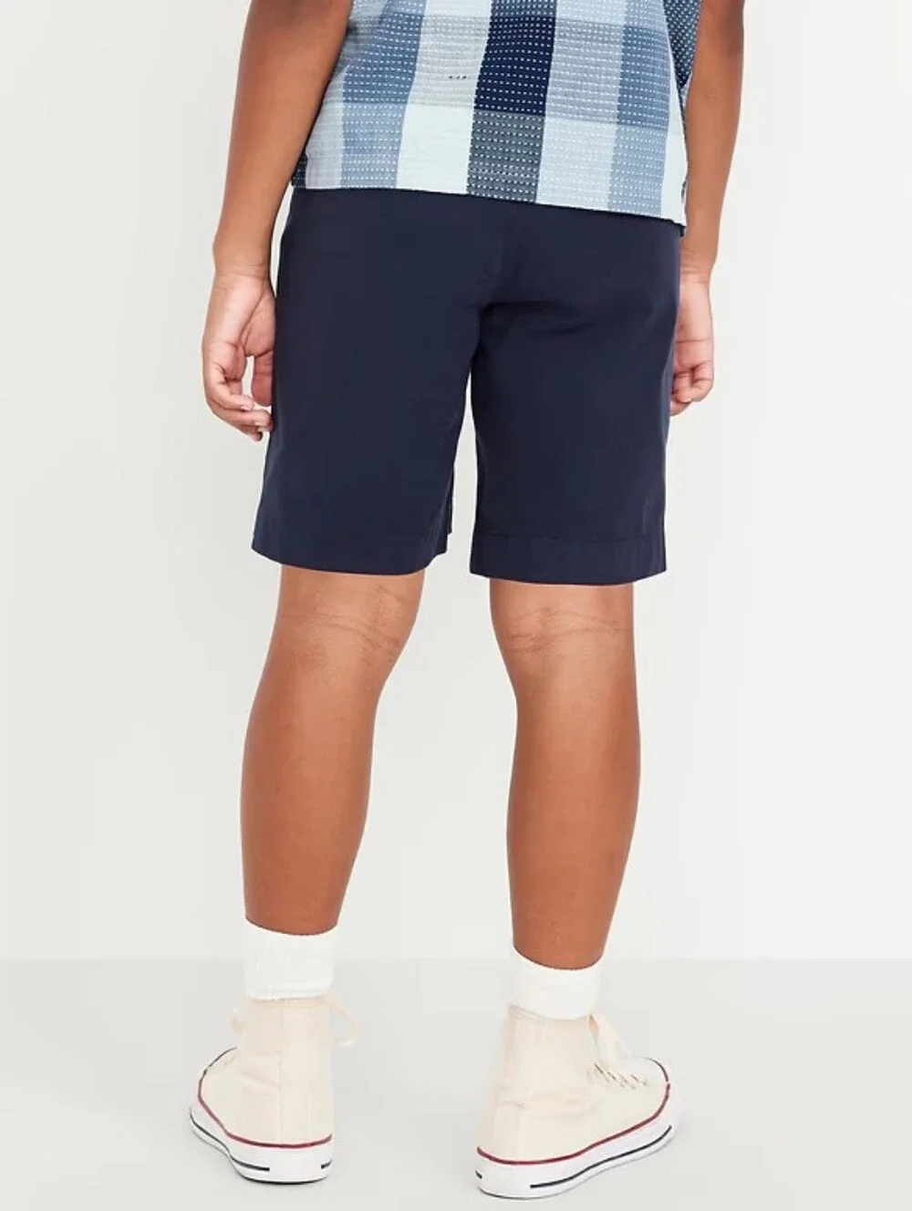 Old Navy In the Navy Knee Length Twill Shorts for Boys Size 14 Slim